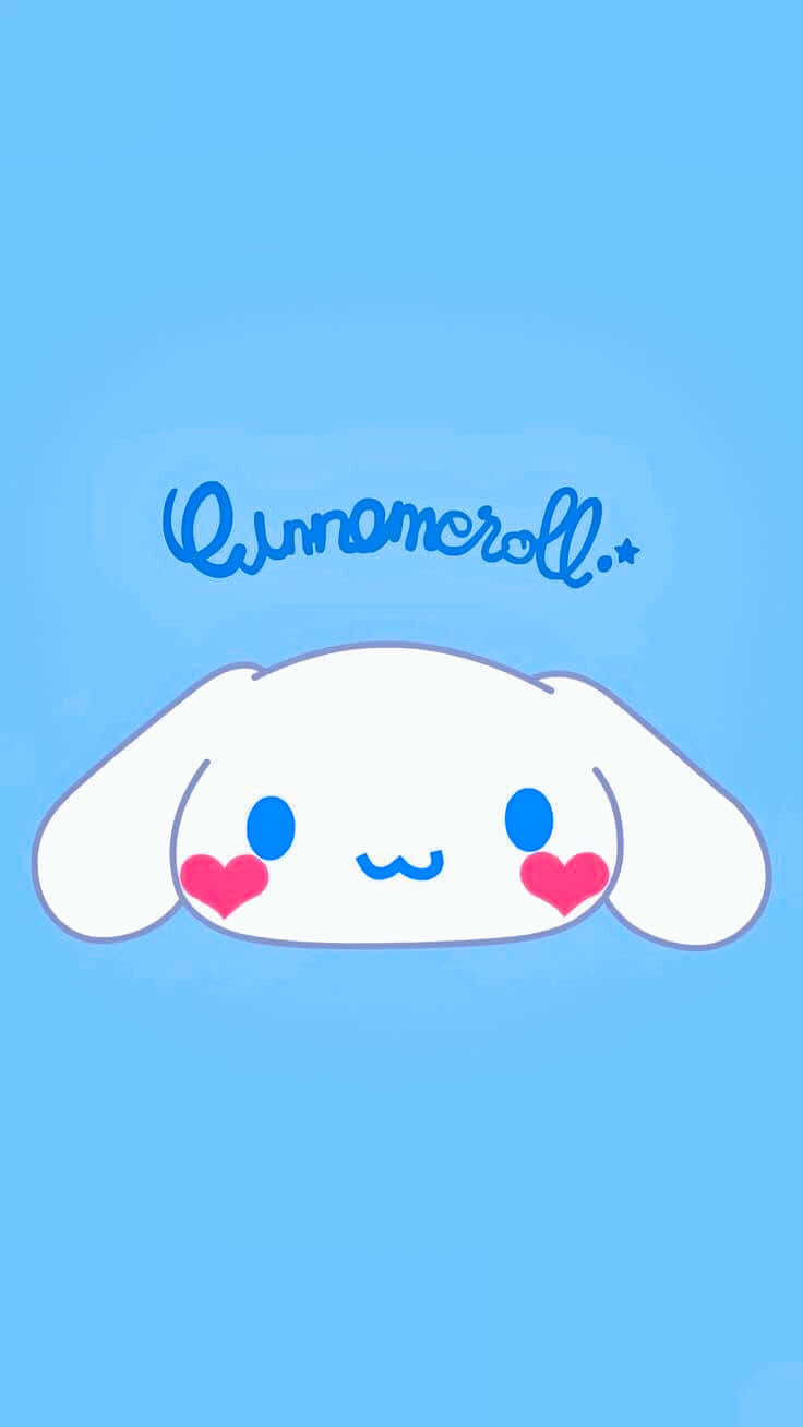 Cinnamoroll Phone, Cinnamoroll, white cartoon dog, HD Phone Wallpaper