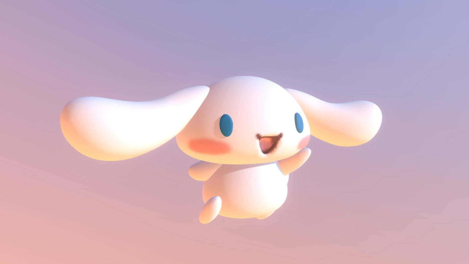 Cinnamoroll, Sanrio, white bunny, Full HD Desktop Wallpaper