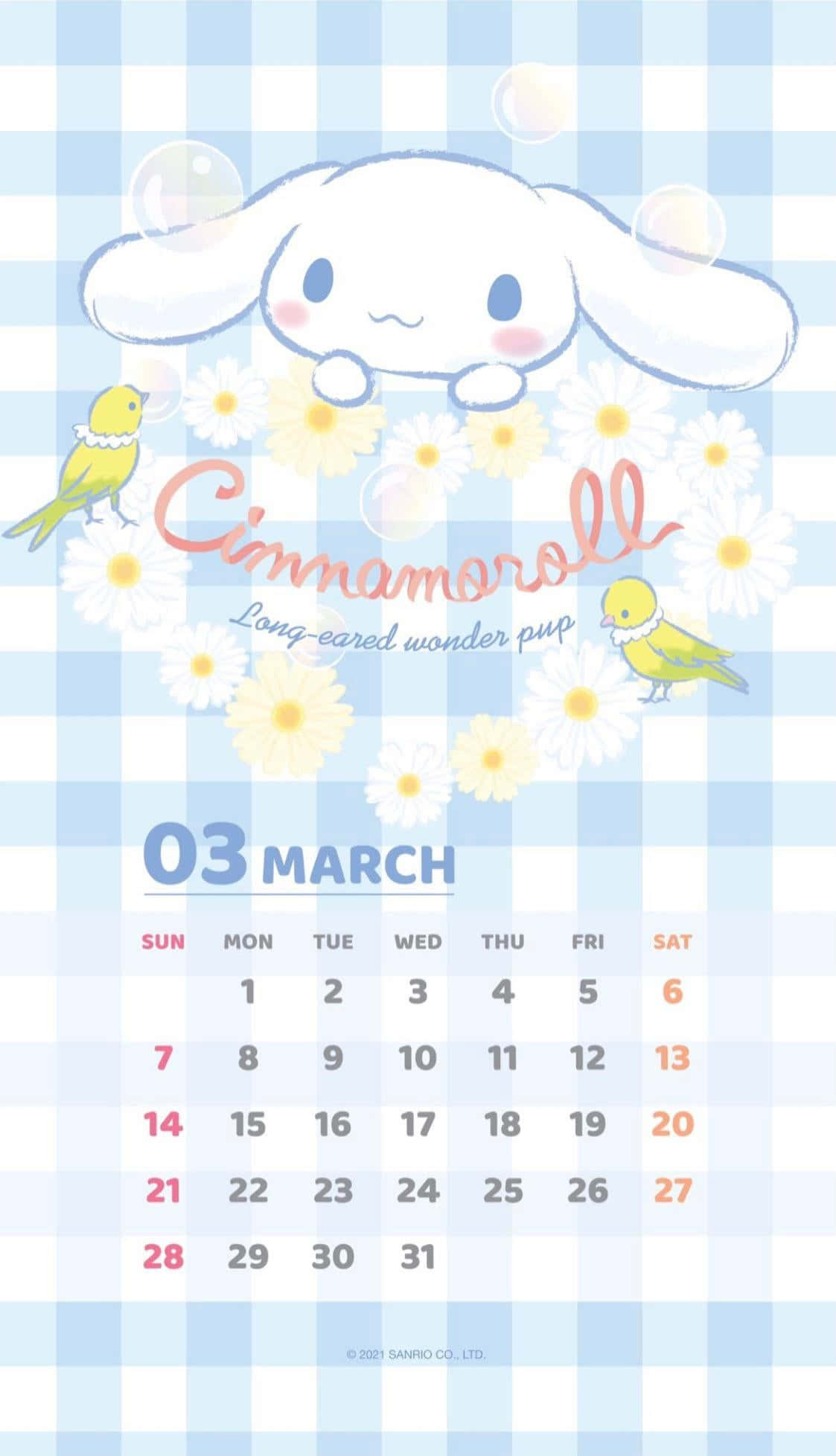 Cinnamoroll, Sanrio, white bunny with long ears, Full HD Phone Wallpaper