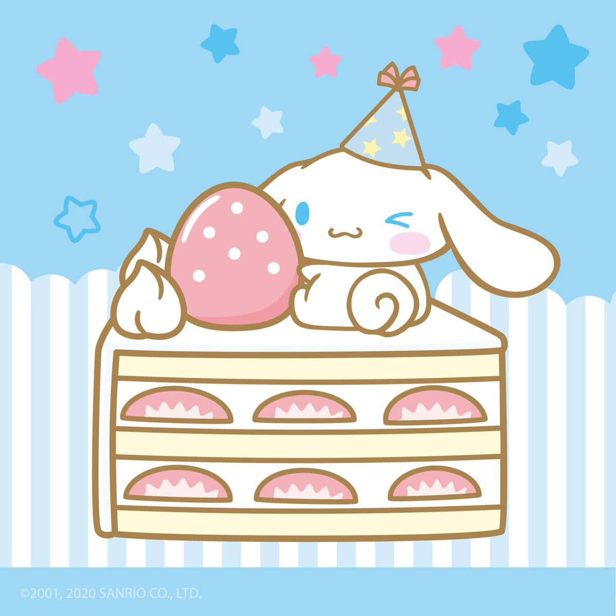 Cinnamoroll, Sanrio, white bunny, SD Desktop Wallpaper