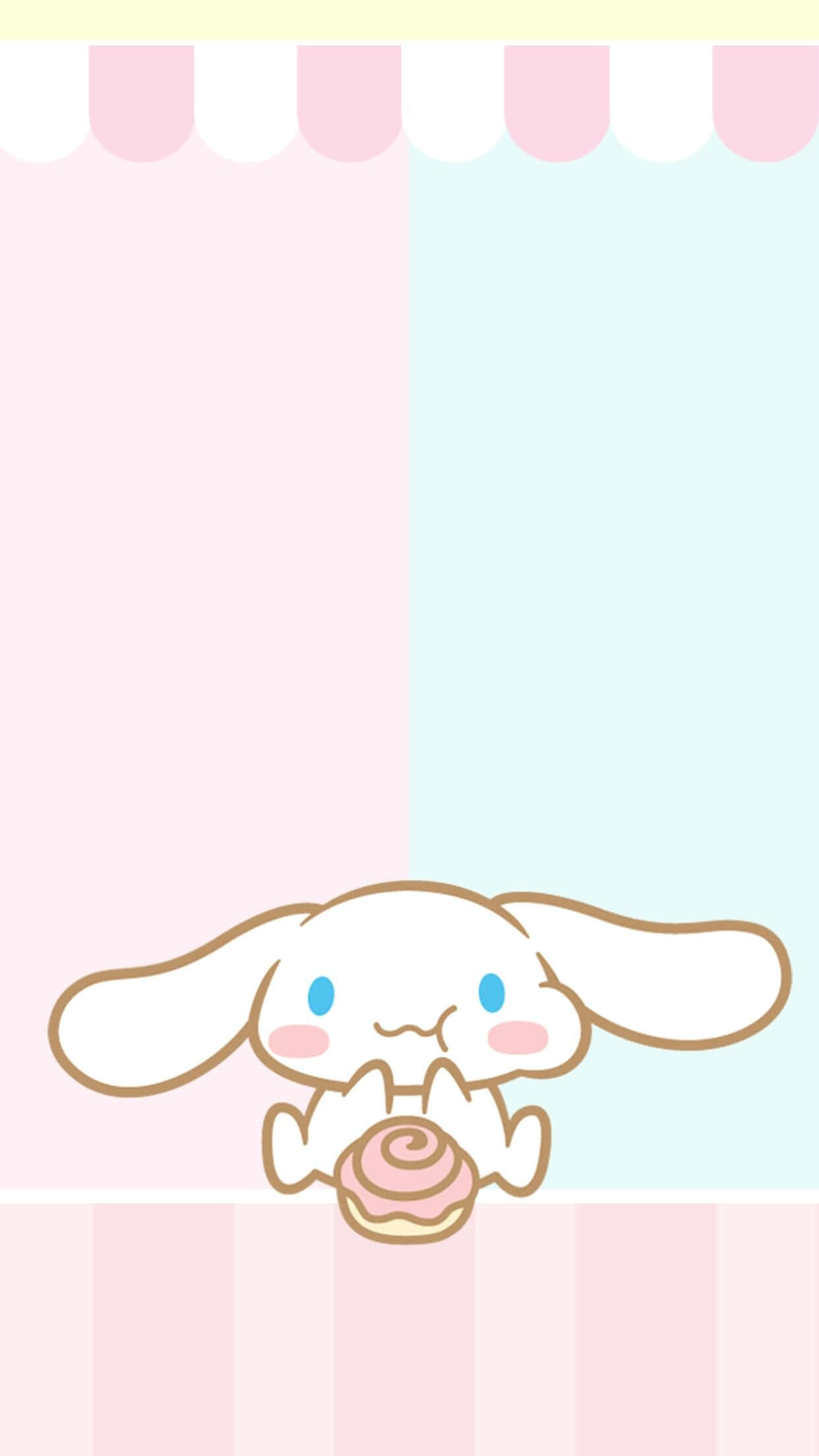 Cinnamoroll, Sanrio, pastel pink, Full HD Phone Wallpaper
