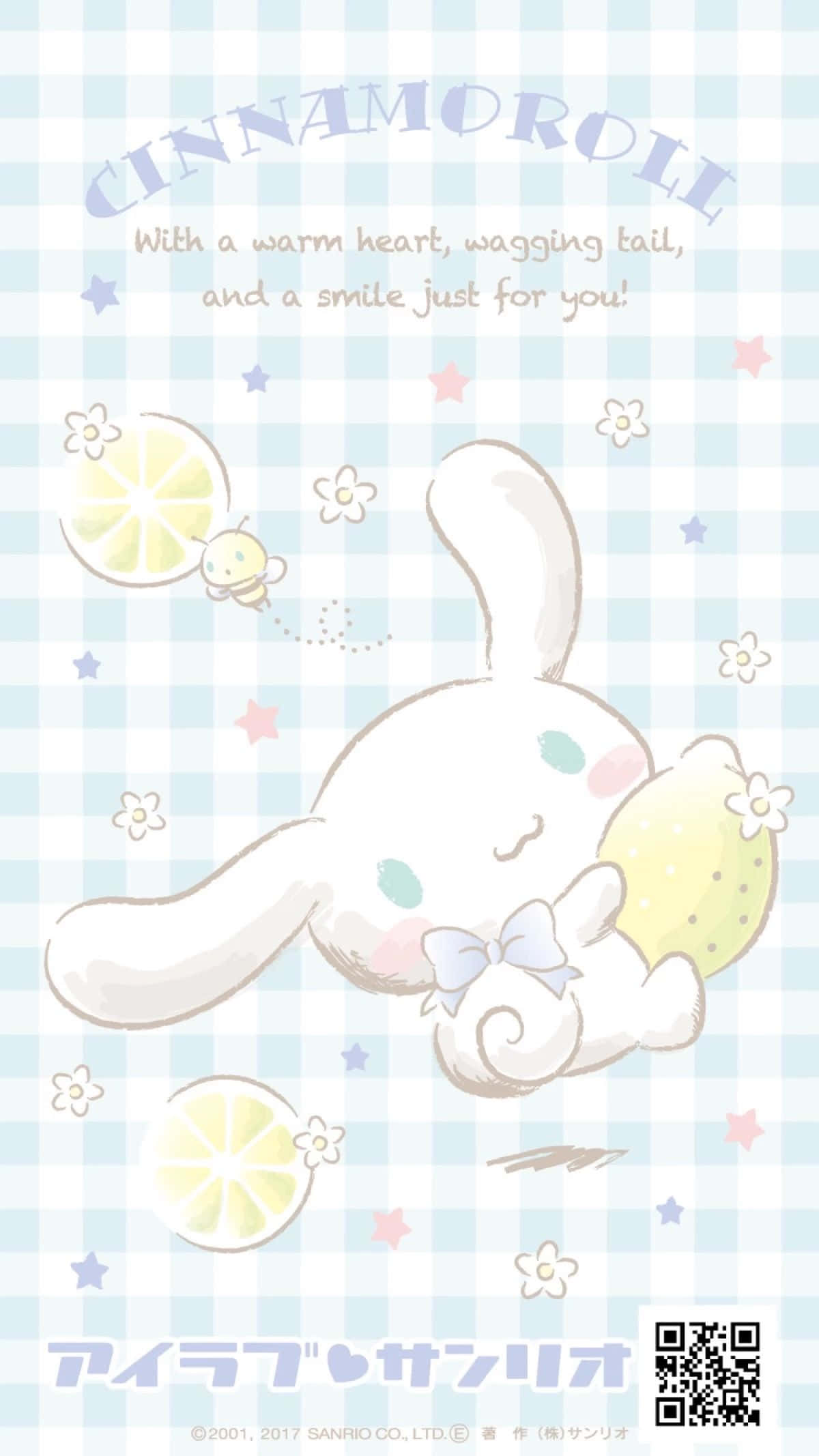 Cinnamoroll, Sanrio, white bunny, Full HD Phone Wallpaper