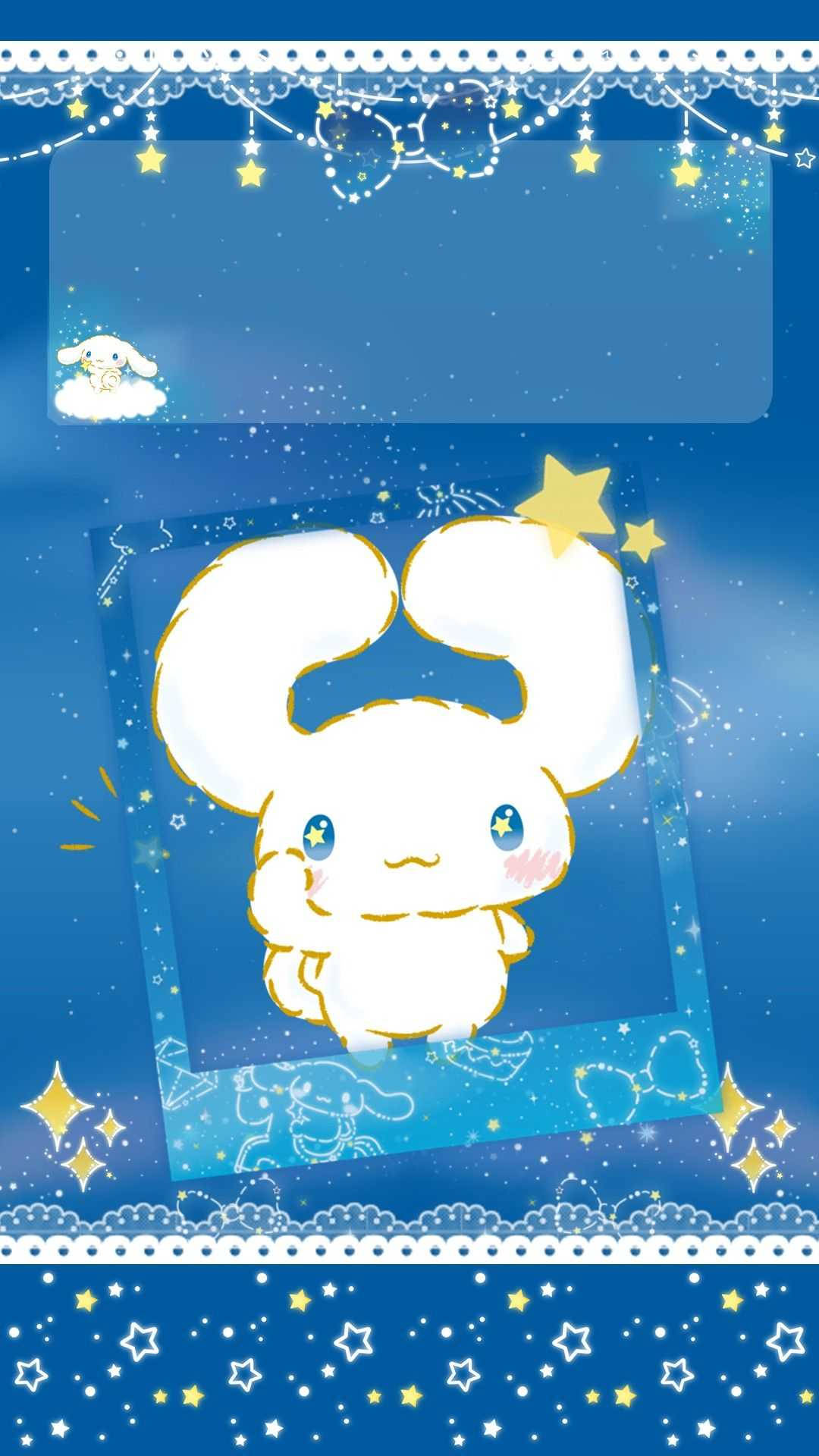 Cinnamoroll, star, polaroid, Full HD Phone Wallpaper