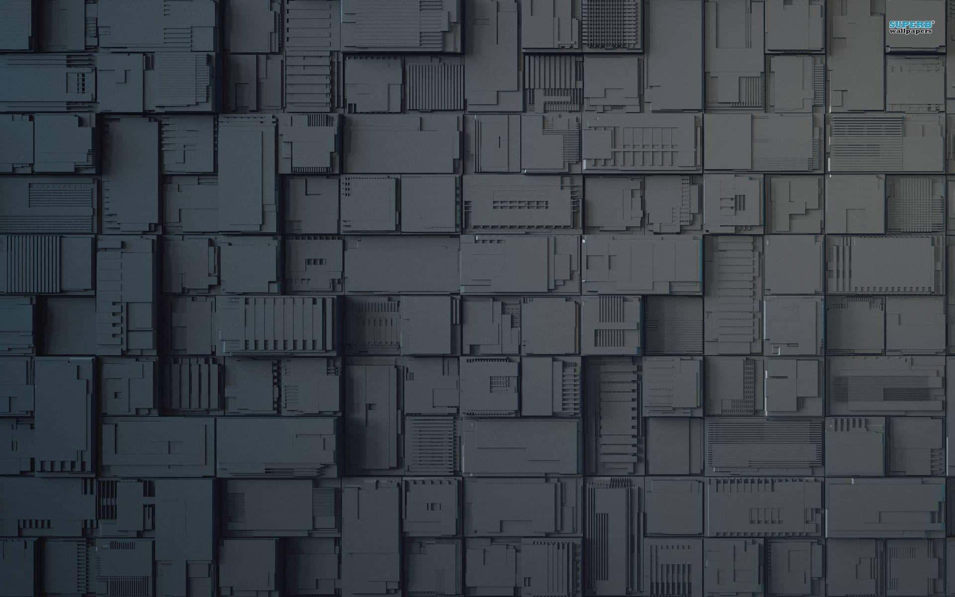 industrious circuit board, monochromatic, abstract pattern, Full HD Desktop Wallpaper