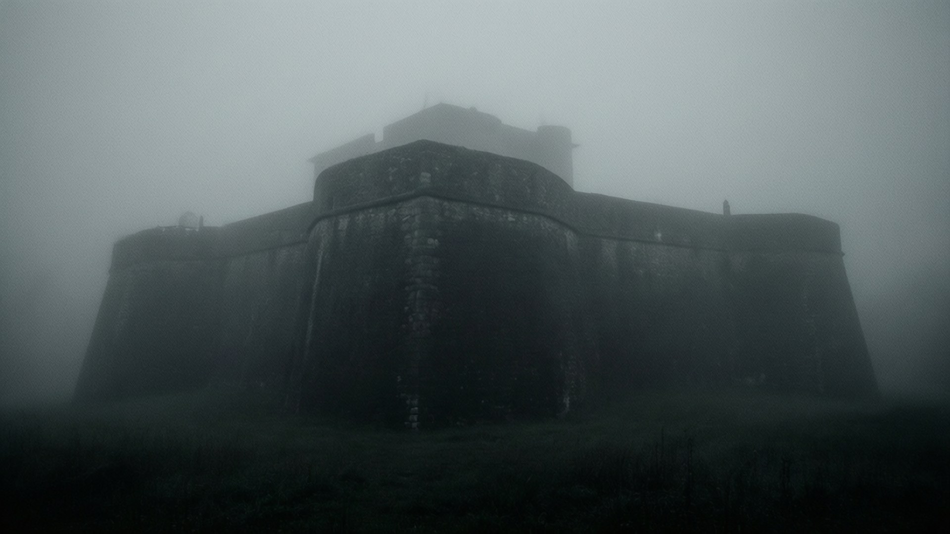 Citadelle Laferriere, thick fog, eerie atmosphere, Full HD Desktop Wallpaper