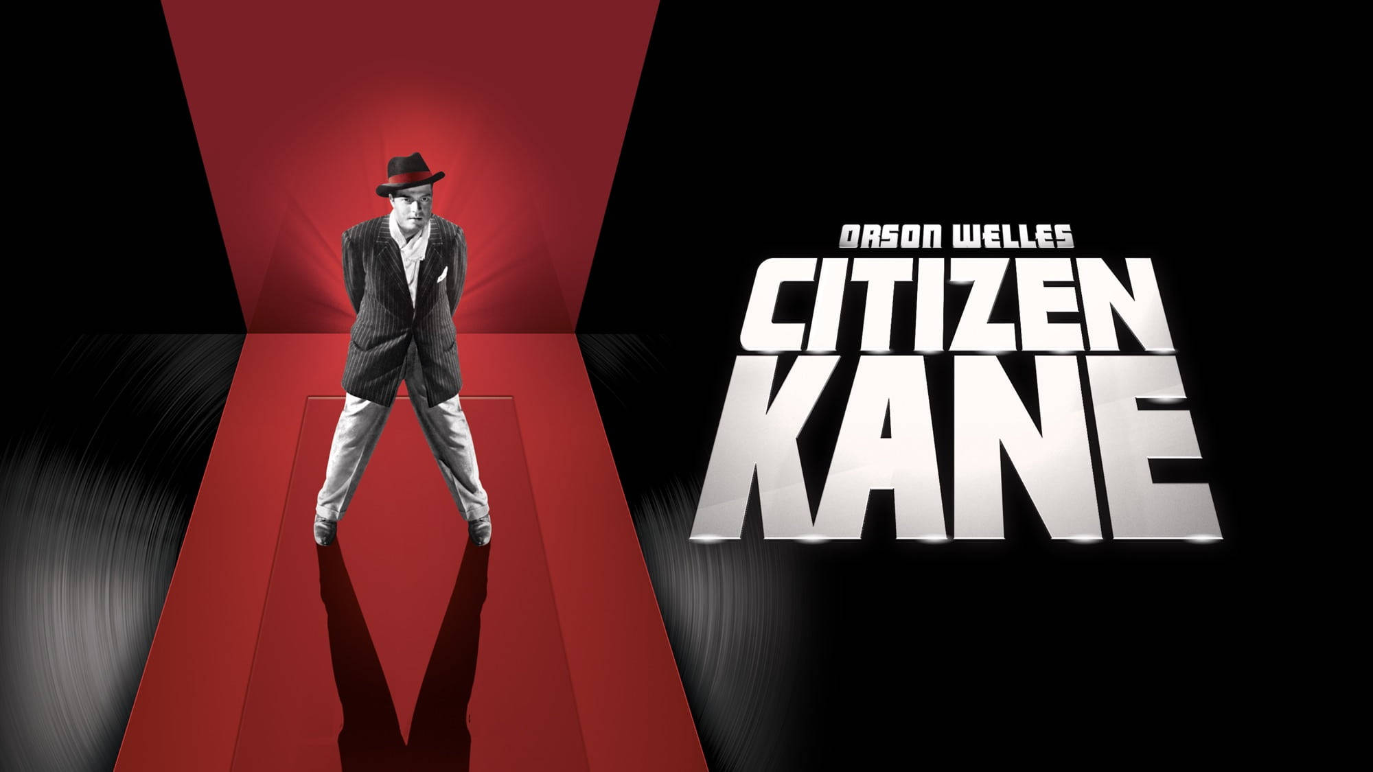 Citizen Kane, red carpet, white title, Full HD Desktop Wallpaper
