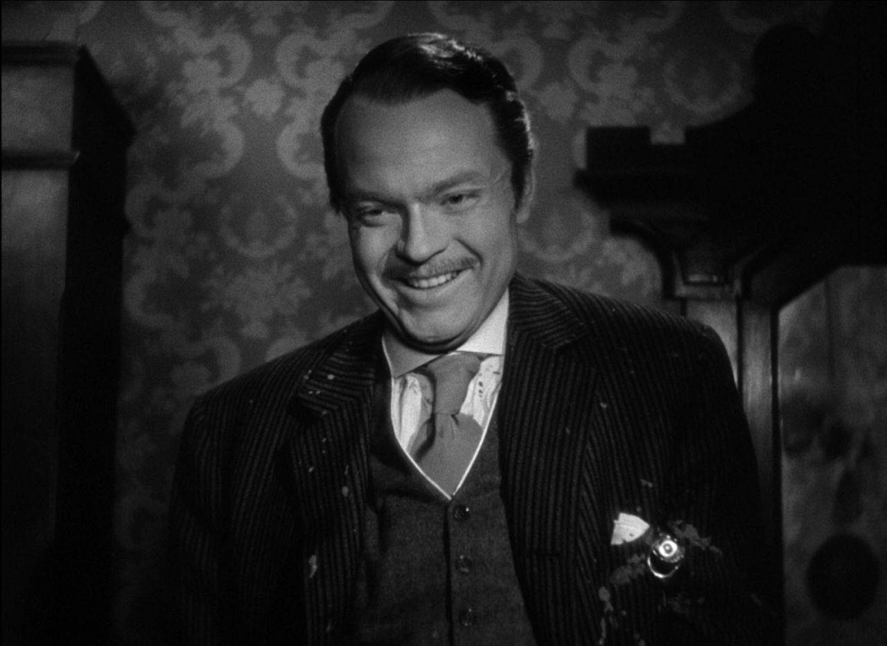 Citizen Kane, pinstripe suit, ornate wallpaper, HD Desktop Wallpaper