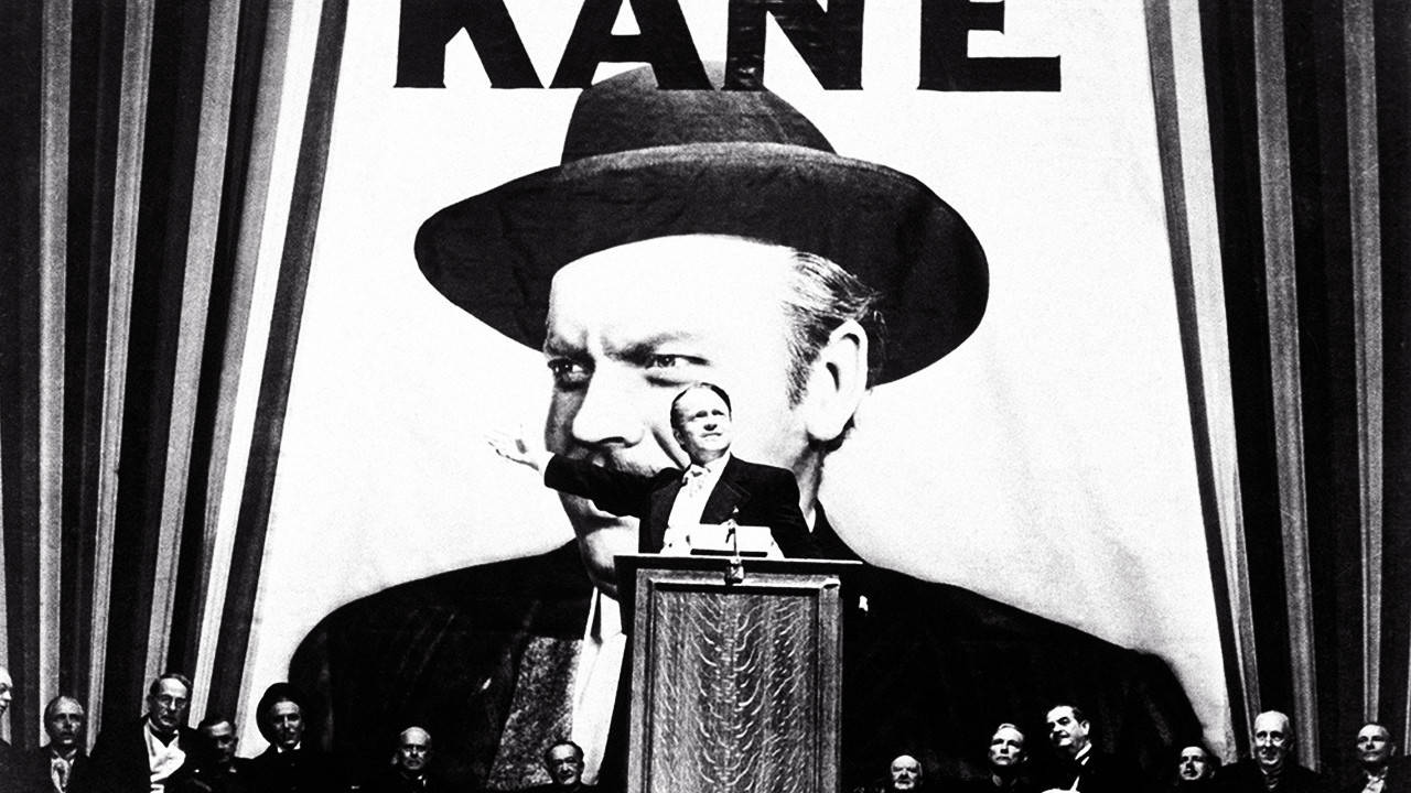 Citizen Kane, fedora, podium, HD Desktop Wallpaper