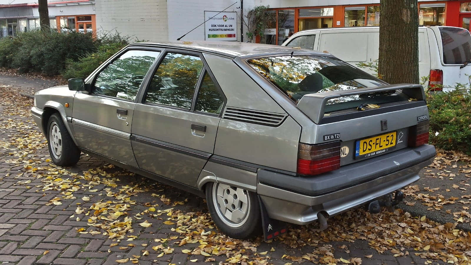Citroen Bx, silver, 16 hatchback, HD Desktop Wallpaper