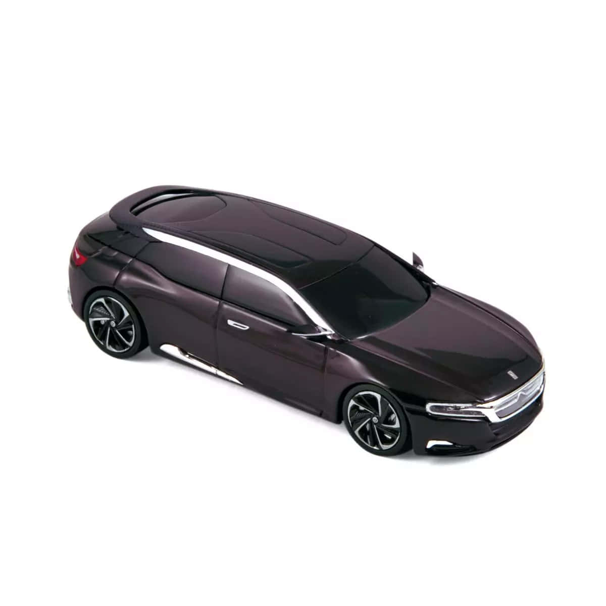 Citroen Numero 9 Concept, dark purple, silver accents, SD Desktop Wallpaper