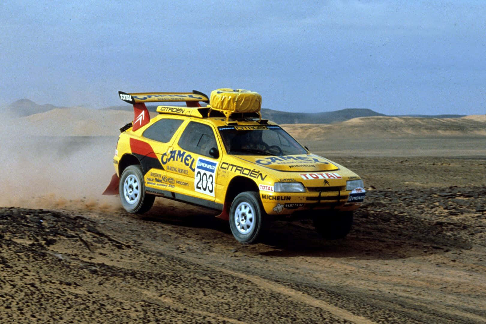 Citroen ZX, yellow, rally car, HD Desktop Wallpaper