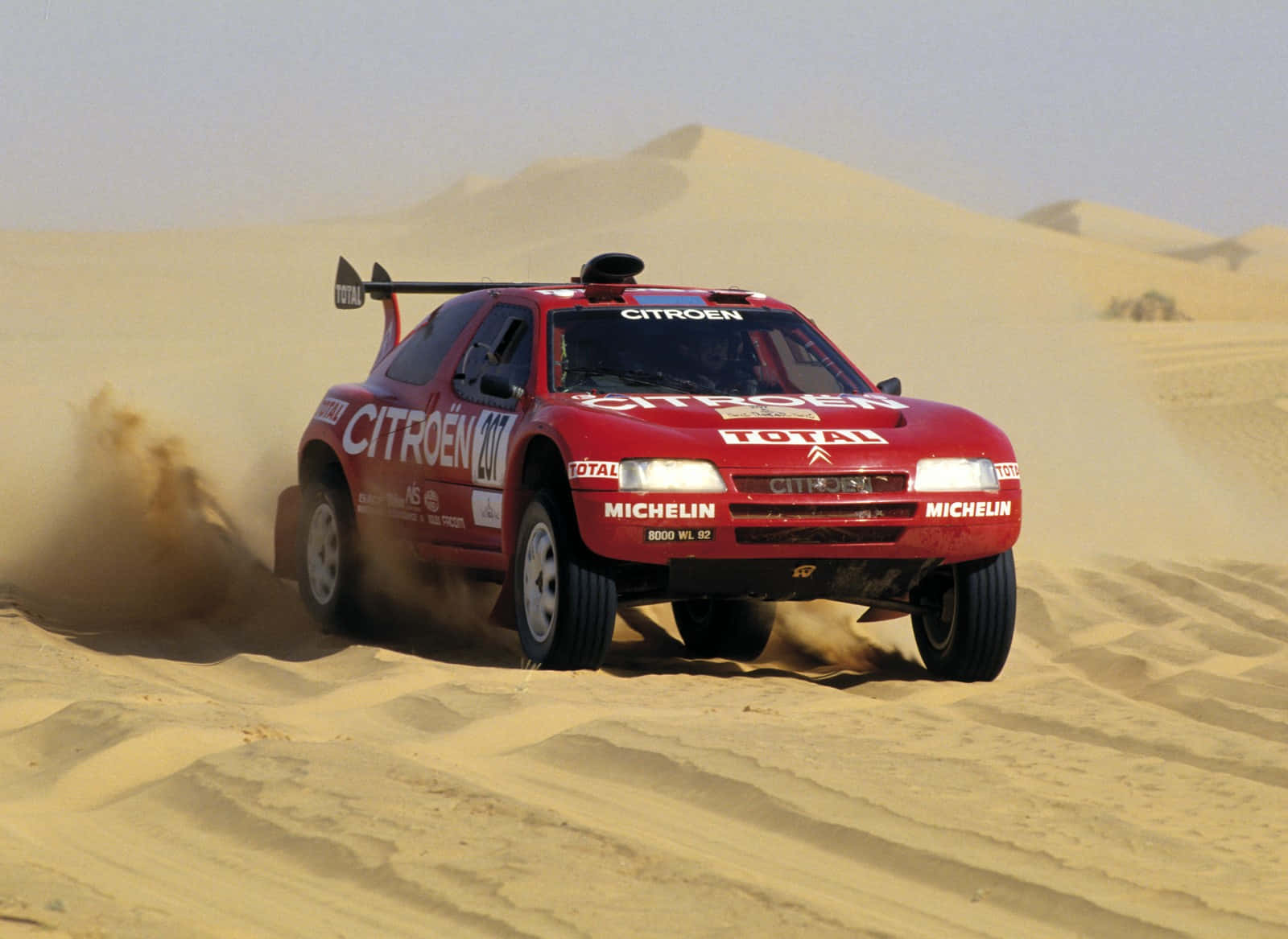 Citroen ZX, red, rally car, HD Desktop Wallpaper