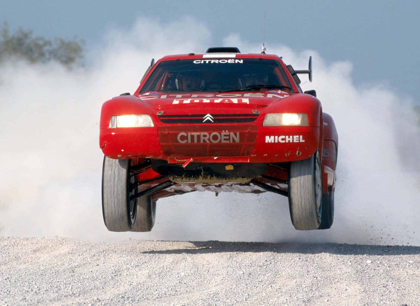 Citroen Zx, red, rally car, HD Desktop Wallpaper