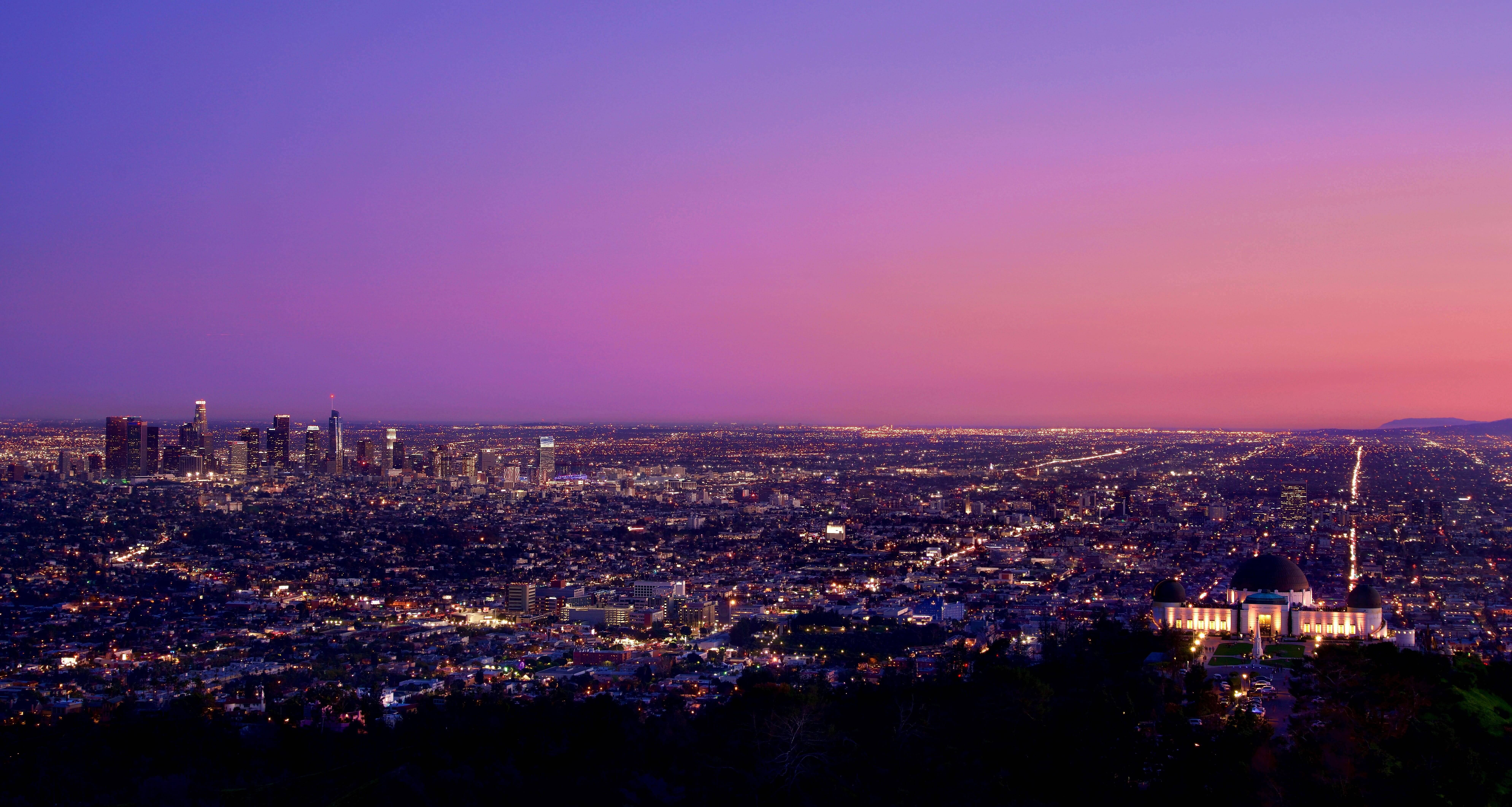 wide city view, panoramic view, sprawling city, 8K Desktop Wallpaper