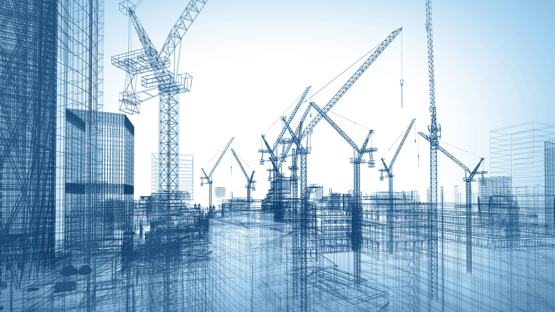 civil engineering, construction site, blueprint, Full HD Desktop Wallpaper