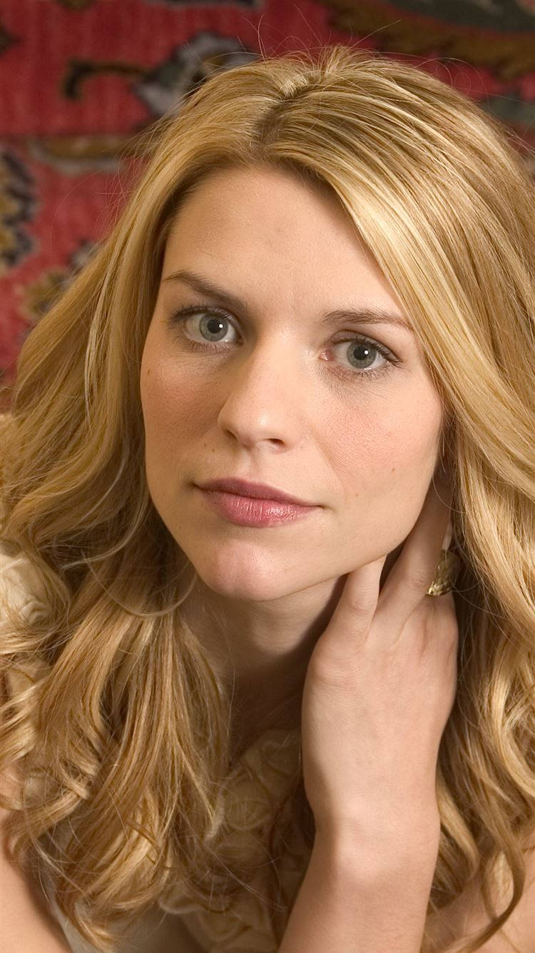Claire Danes, long curly blonde, green eyes, HD Phone Wallpaper