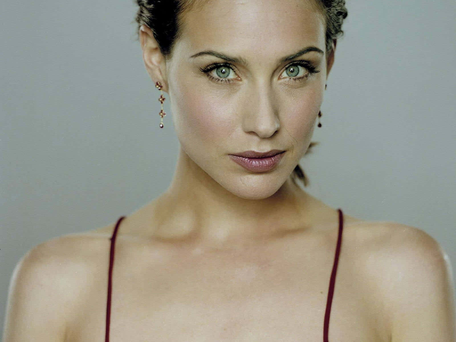 Claire Forlani, green eyes, dark hair, HD Desktop Wallpaper