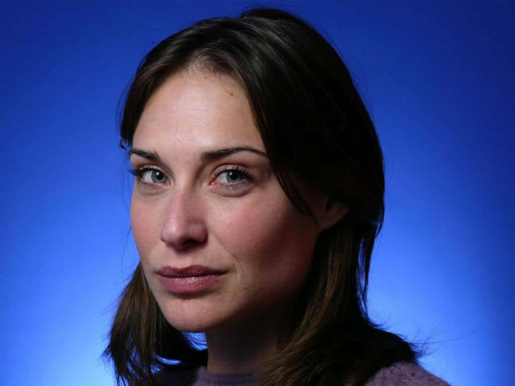 Claire Forlani, brown hair, blue eyes, SD Desktop Wallpaper