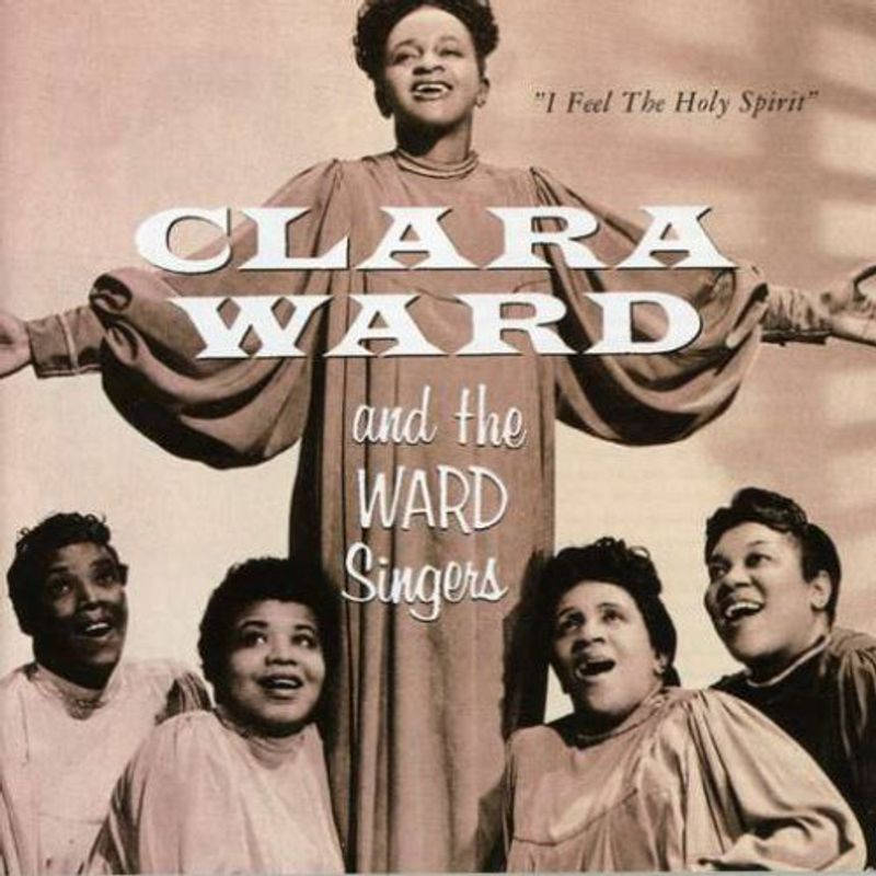 Clara Ward Singers, sepia-toned, vintage photo, SD Desktop Wallpaper