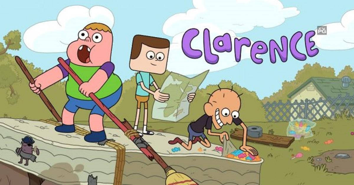Clarence, friends, mattress, SD Desktop Wallpaper