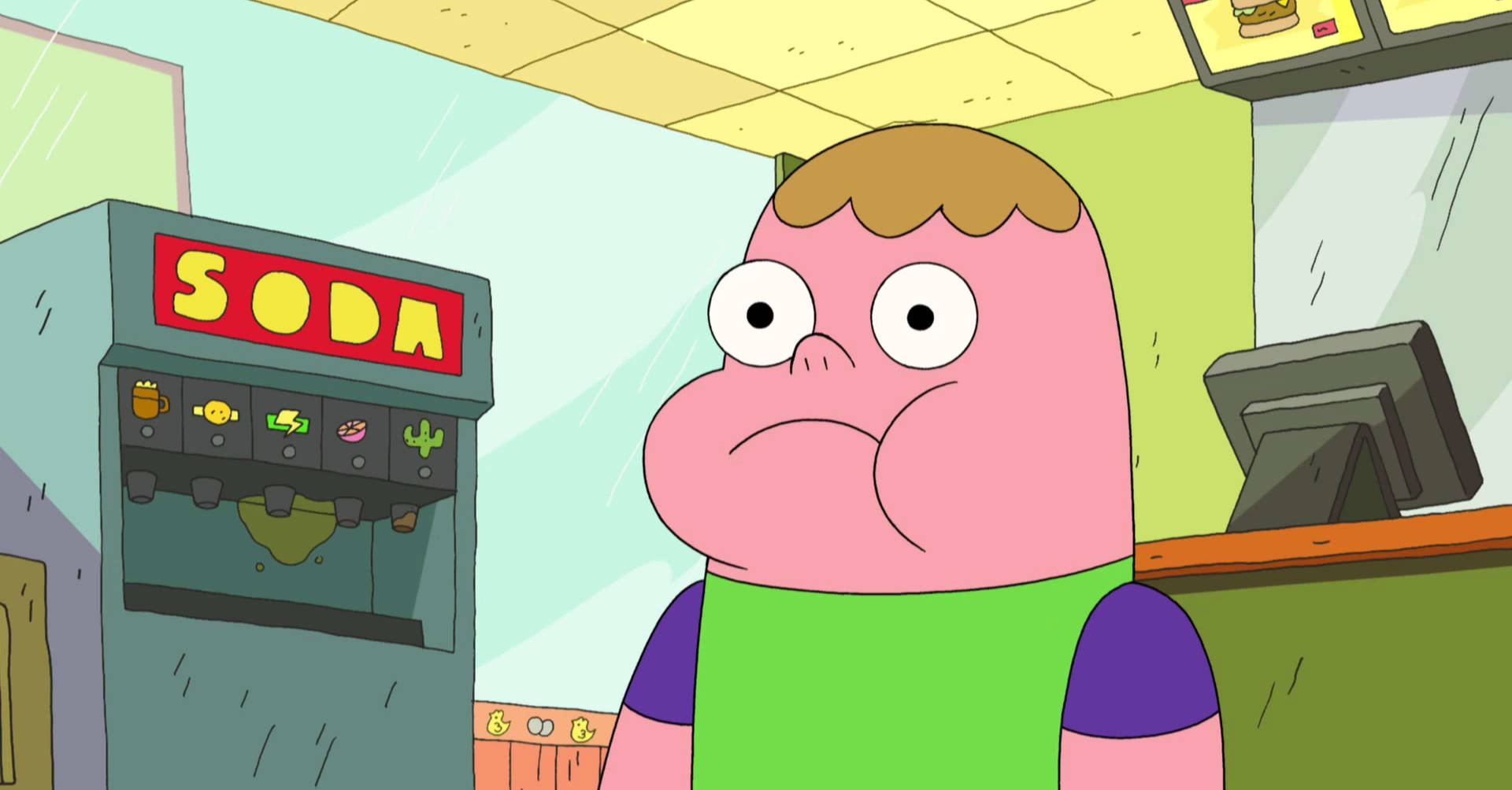 Clarence, soda machine, diner, Full HD Desktop Wallpaper