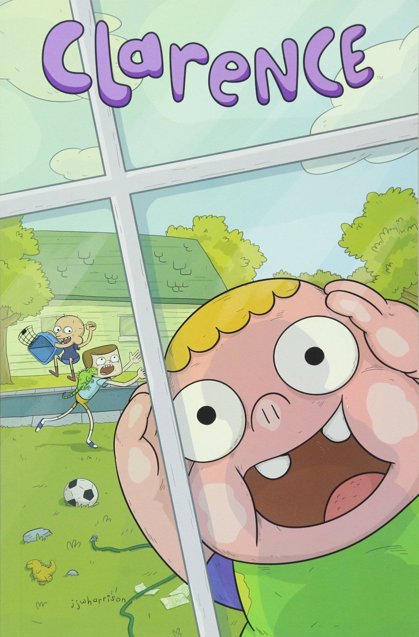 Clarence, cartoon boy, blonde hair, Full HD Phone Wallpaper