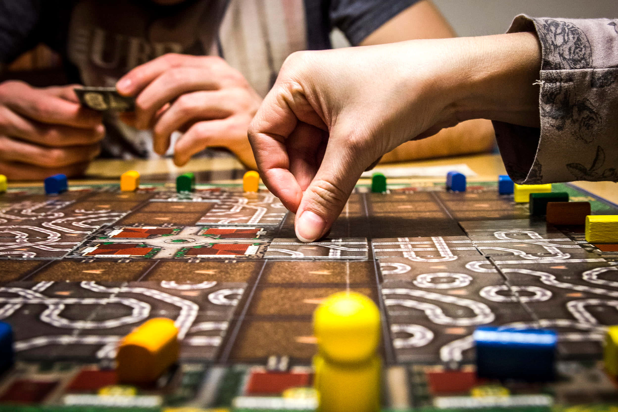 Classic Board Games, colorful game pieces, detailed board game, Full HD Desktop Wallpaper