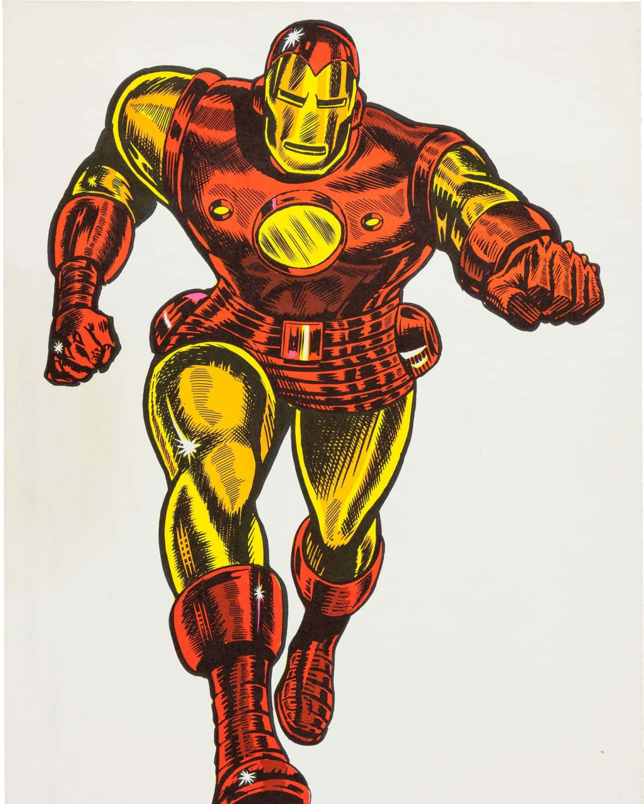 Classic Iron Man, red and gold armor, Iron Man, HD Phone Wallpaper