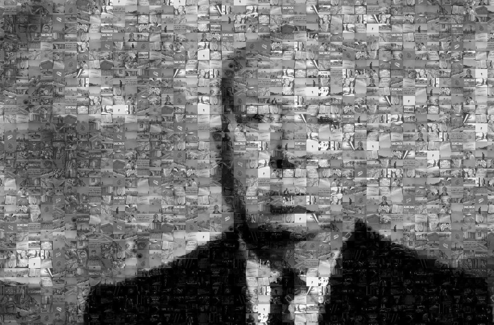 Classic Movie, monochrome portrait, man in a suit, HD Desktop Wallpaper
