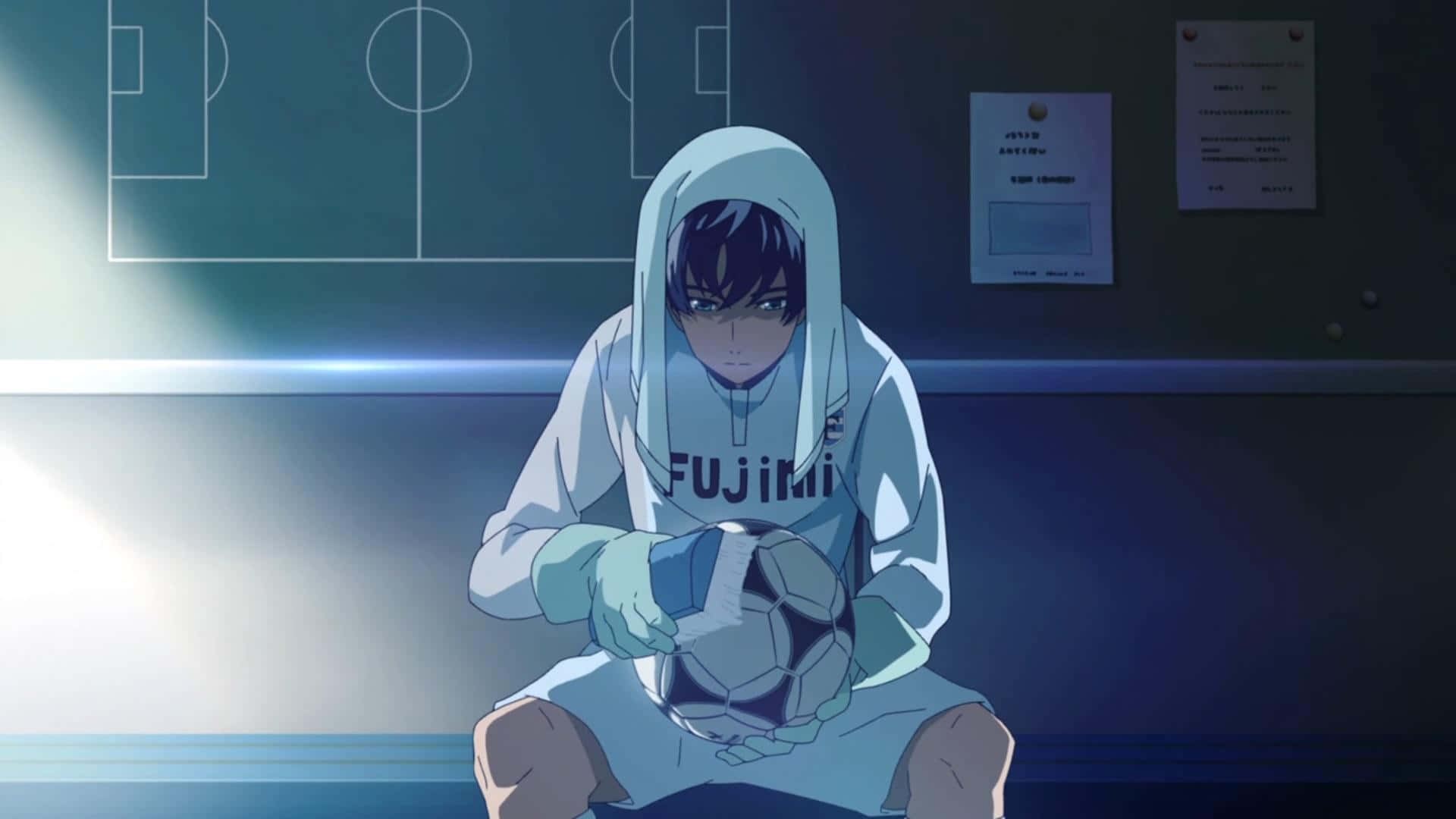 clean anime, 1920 x 1080, young anime soccer player, Full HD Desktop Wallpaper