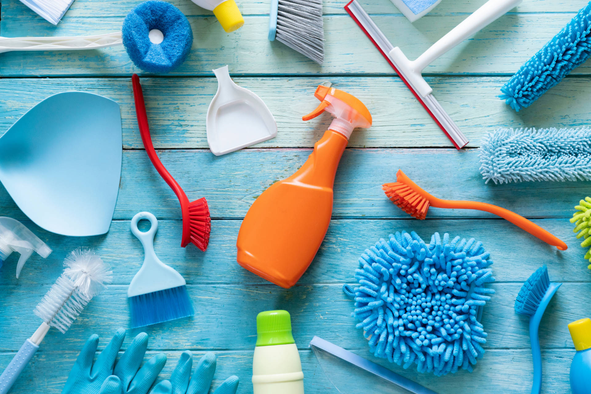 housekeeper, cleaning equipment, tools, Full HD Desktop Wallpaper