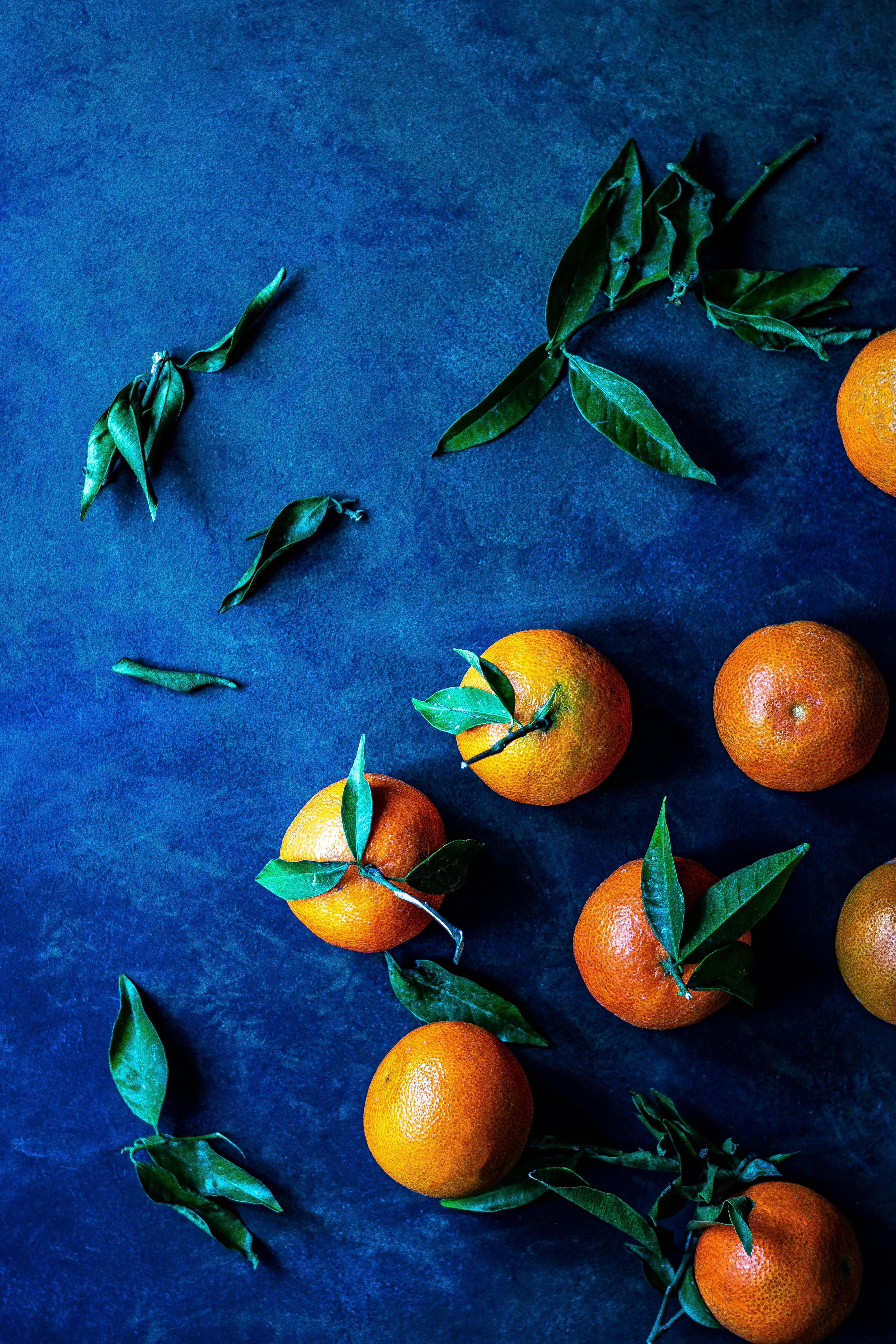 Clementine, fruits, creative flat lay, 5K Phone Wallpaper