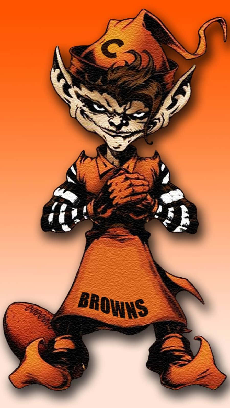 Cleveland Browns, mascot, devil, HD Phone Wallpaper