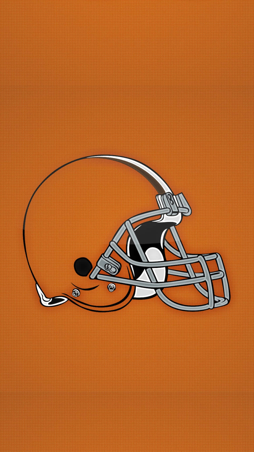 Cleveland Browns, helmet, silver face mask, Full HD Phone Wallpaper
