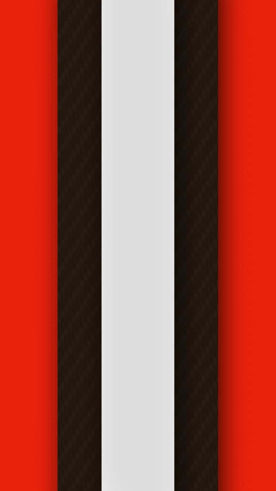 Cleveland Browns, iPhone, red carbon fiber, HD Phone Wallpaper