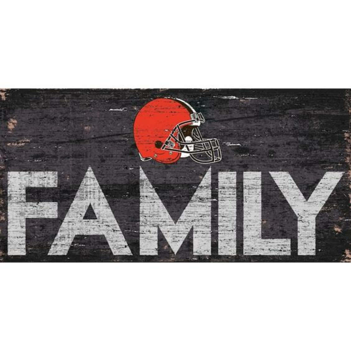 Cleveland Browns, white 'FAMILY' text, red football helmet, SD Desktop Wallpaper