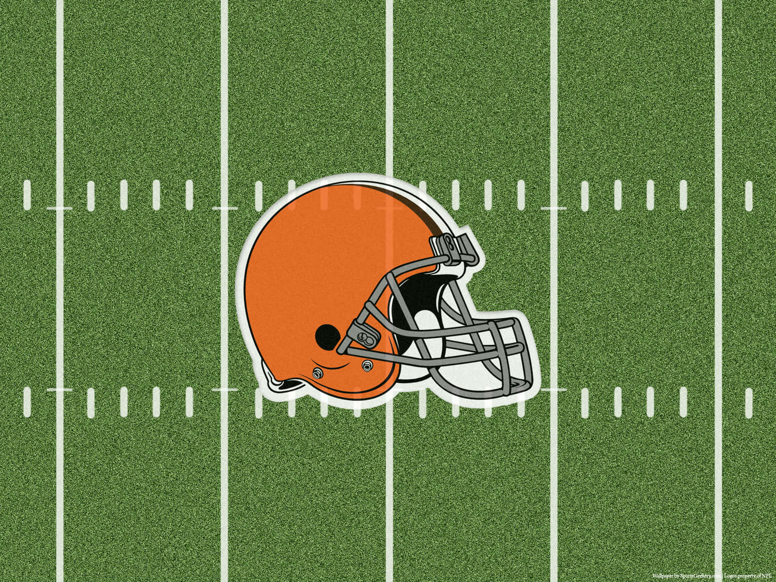 Cleveland Browns, orange, football helmet, HD Desktop Wallpaper
