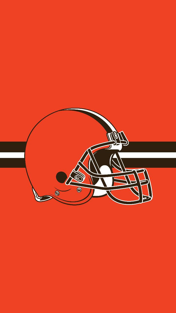 Cleveland Browns, orange, black and white stripes, HD Phone Wallpaper