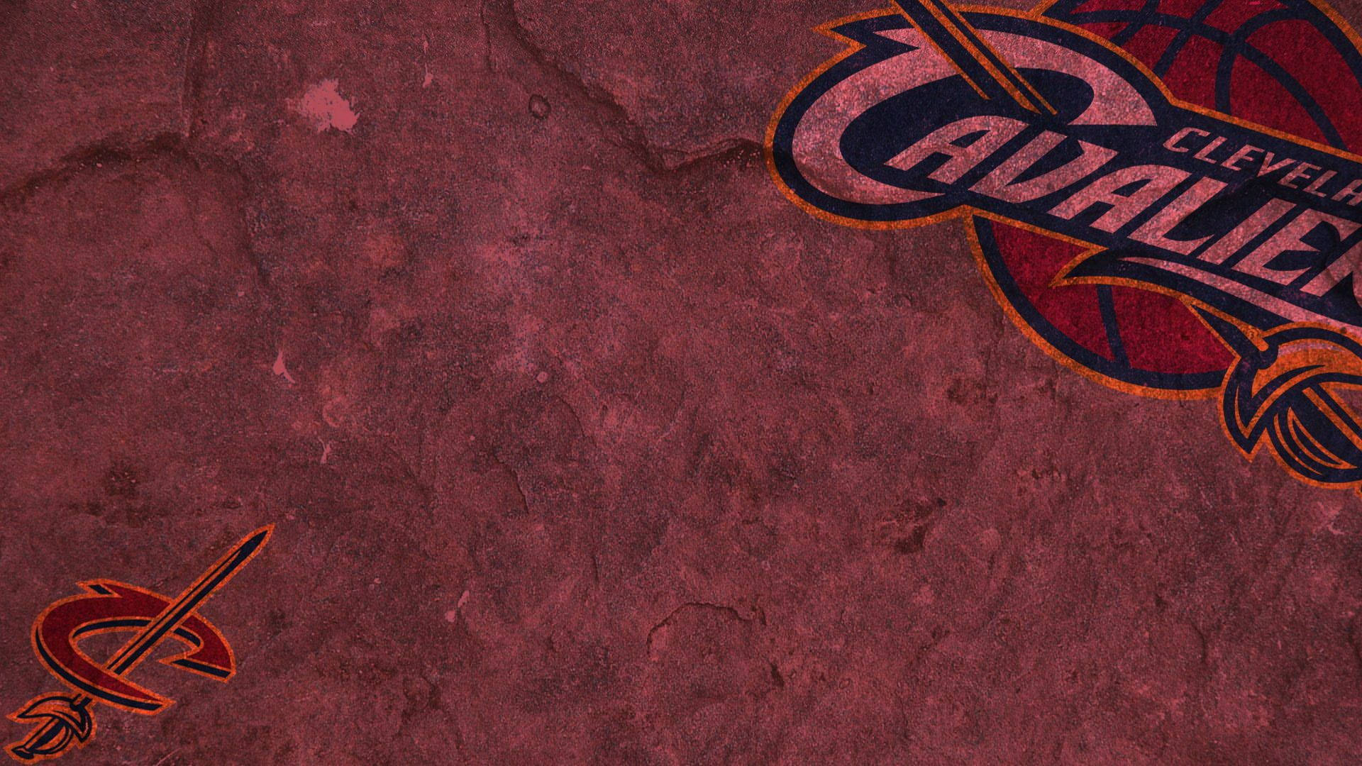 Cleveland Cavaliers, red, gold, Full HD Desktop Wallpaper