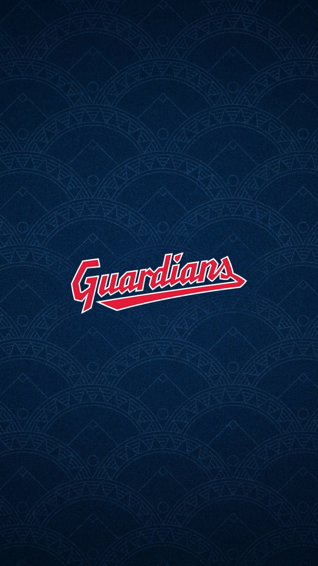 Cleveland Guardians, red, dark blue, Full HD Phone Wallpaper