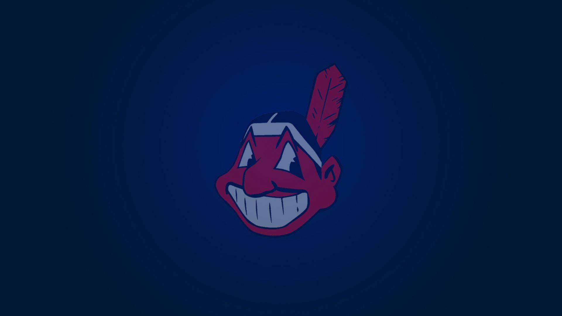 Cleveland Indians, tribe, faded logo, Full HD Desktop Wallpaper