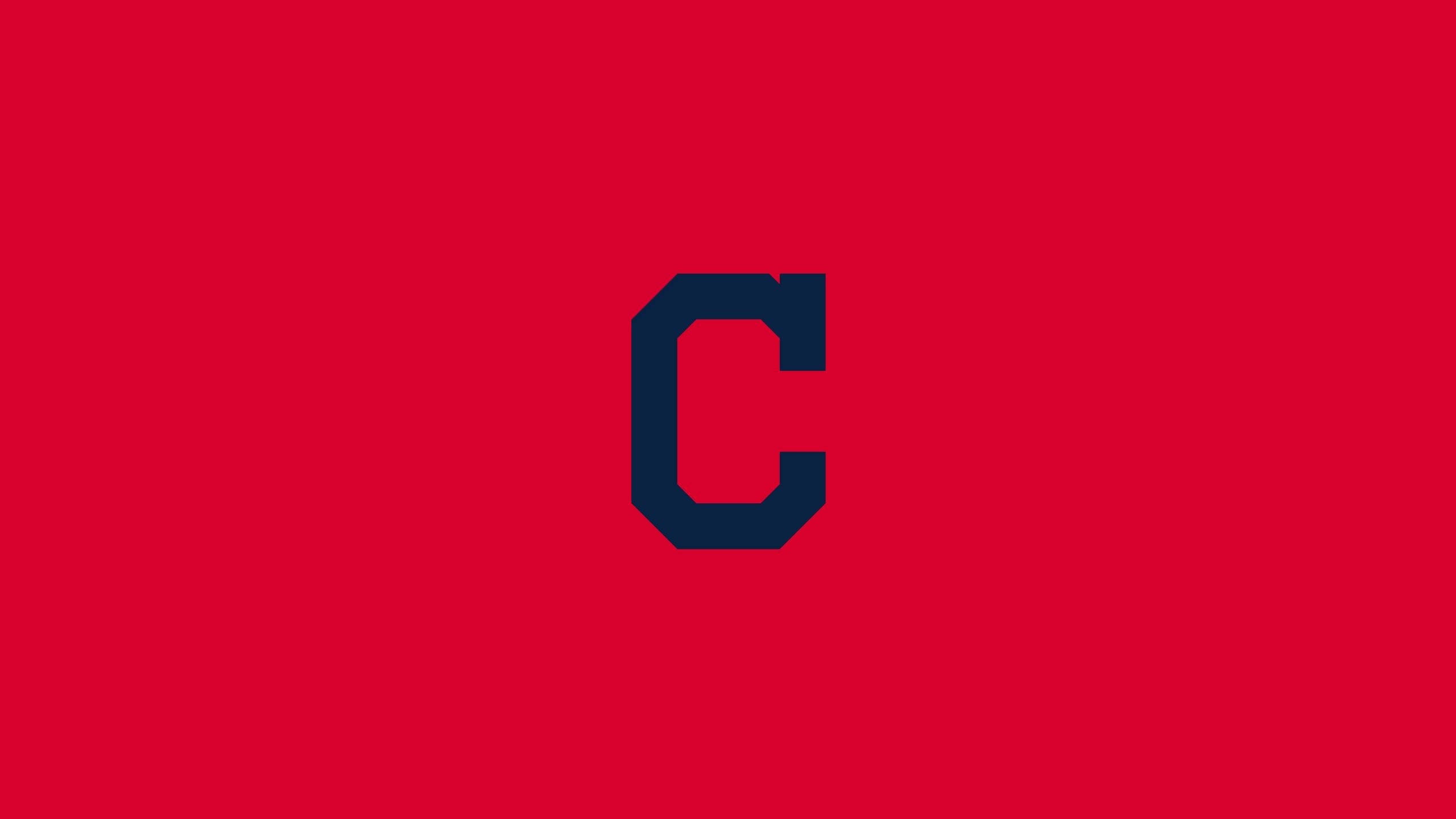Cleveland Indians, 2017, navy blue, 2K Desktop Wallpaper