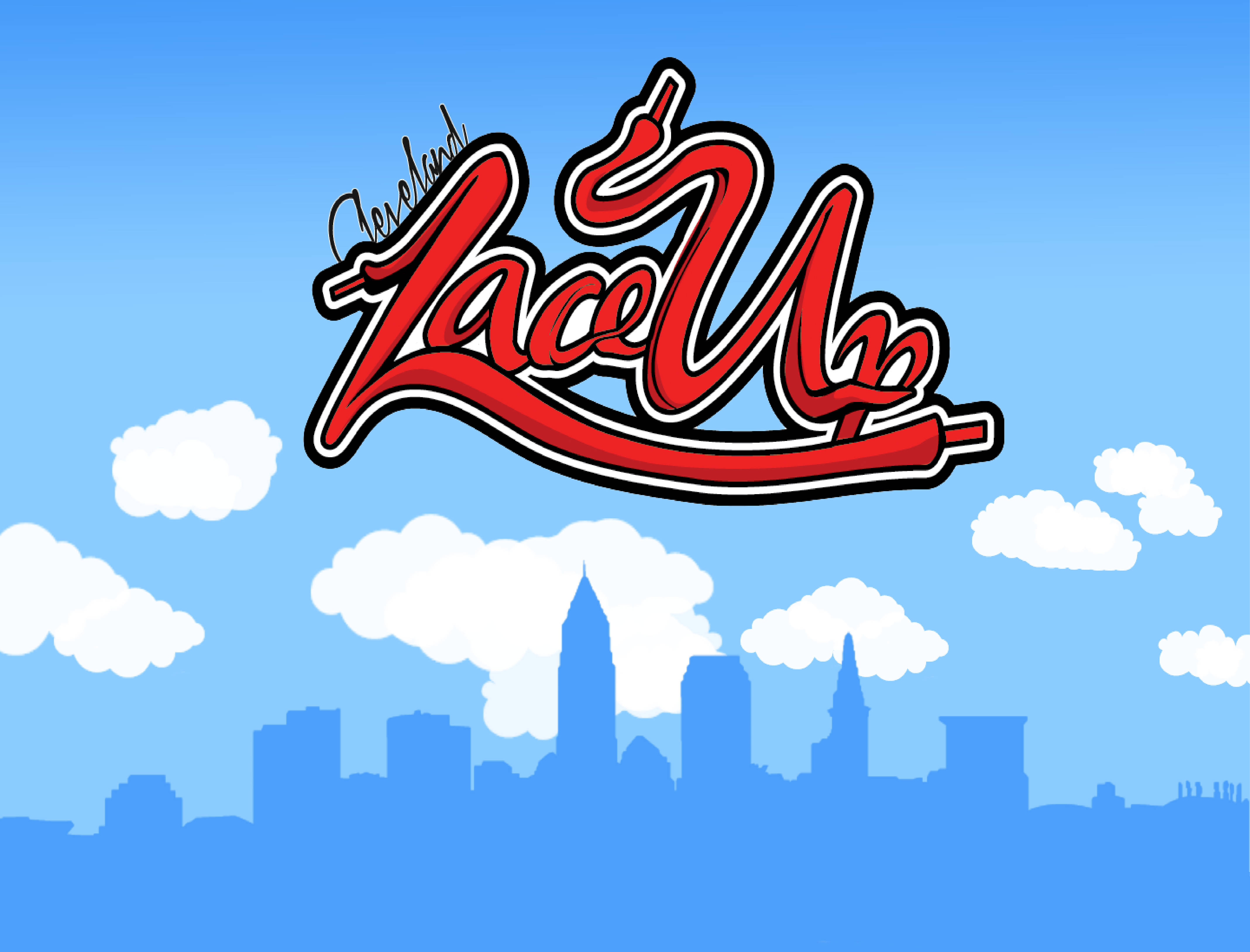 Cleveland, Lace Up, red, 4K Desktop Wallpaper