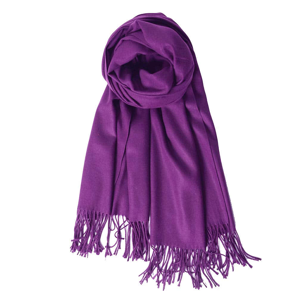 purple scarf, fringed edges, soft folds, SD Desktop Wallpaper