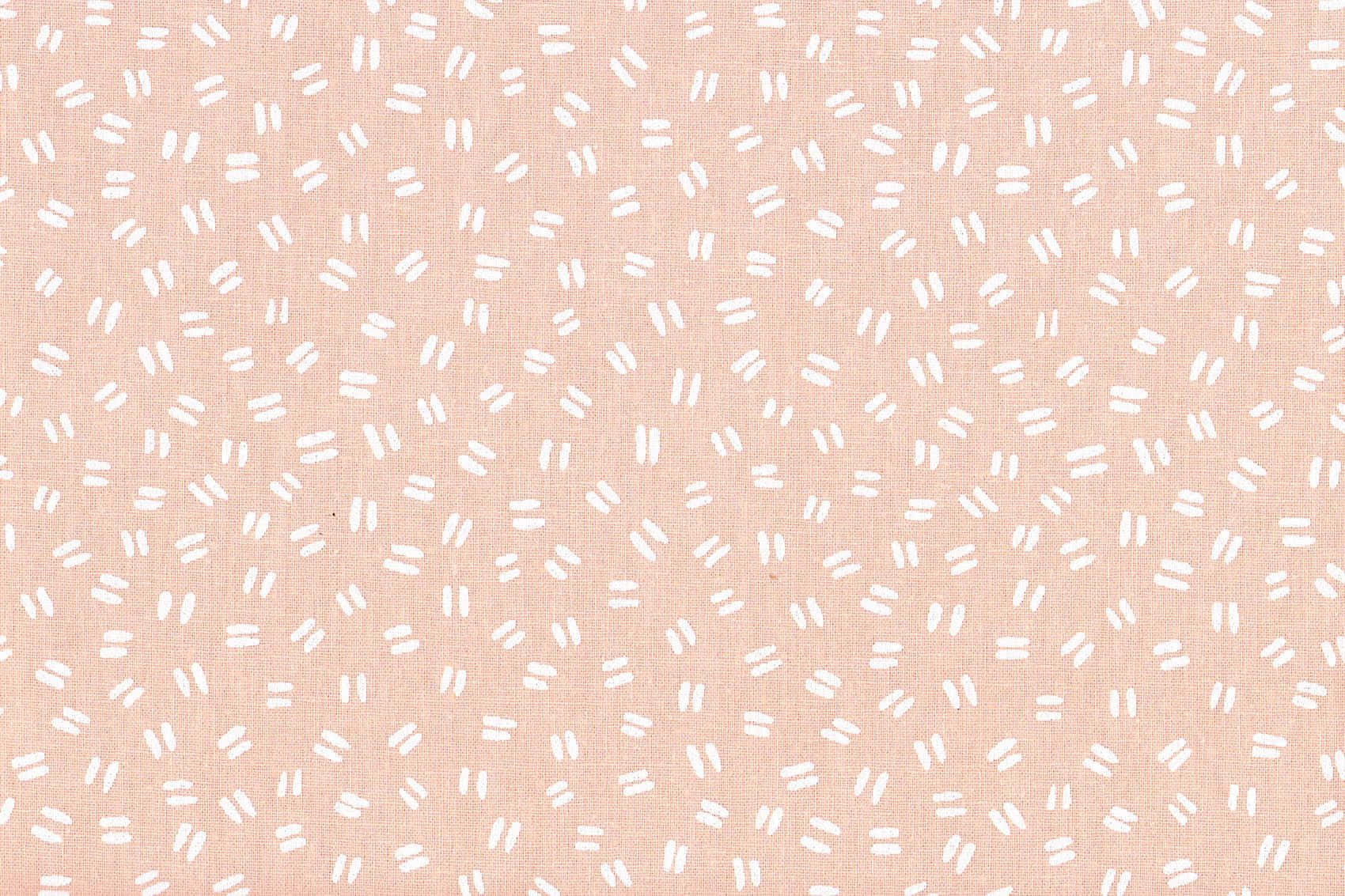 peach fabric, white double dashes, minimalist pattern, HD Desktop Wallpaper