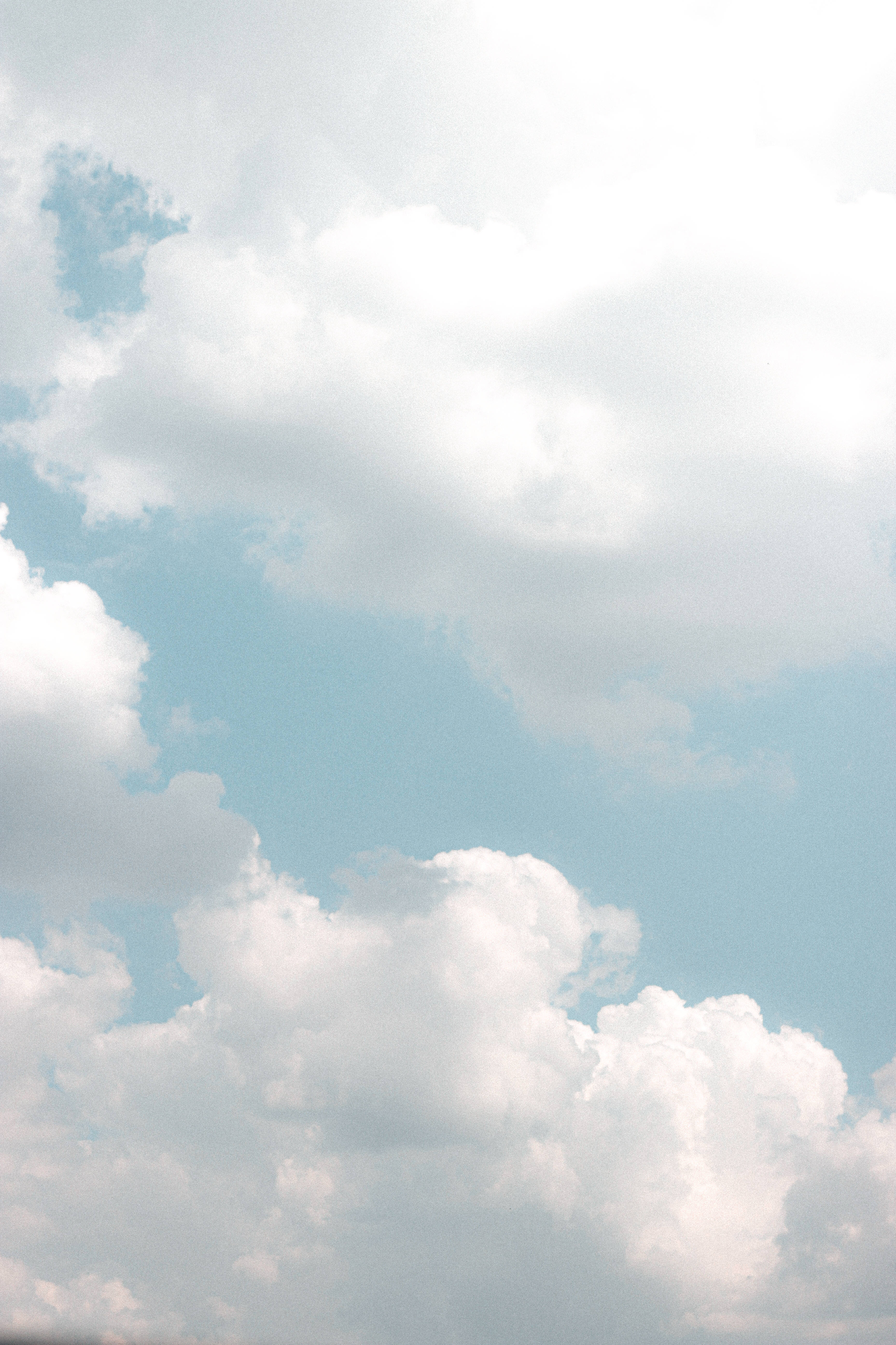 Clouds Phone, white, clouds, 5K Phone Wallpaper