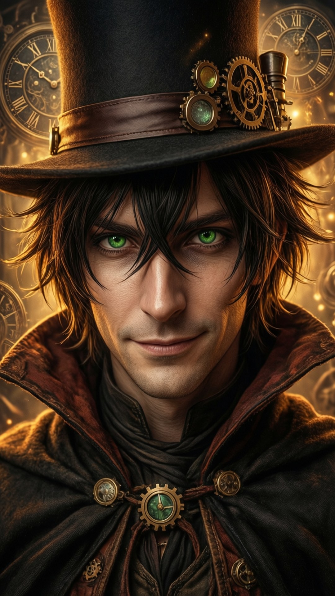 Clow Reed, hat, cloak, Full HD Phone Wallpaper