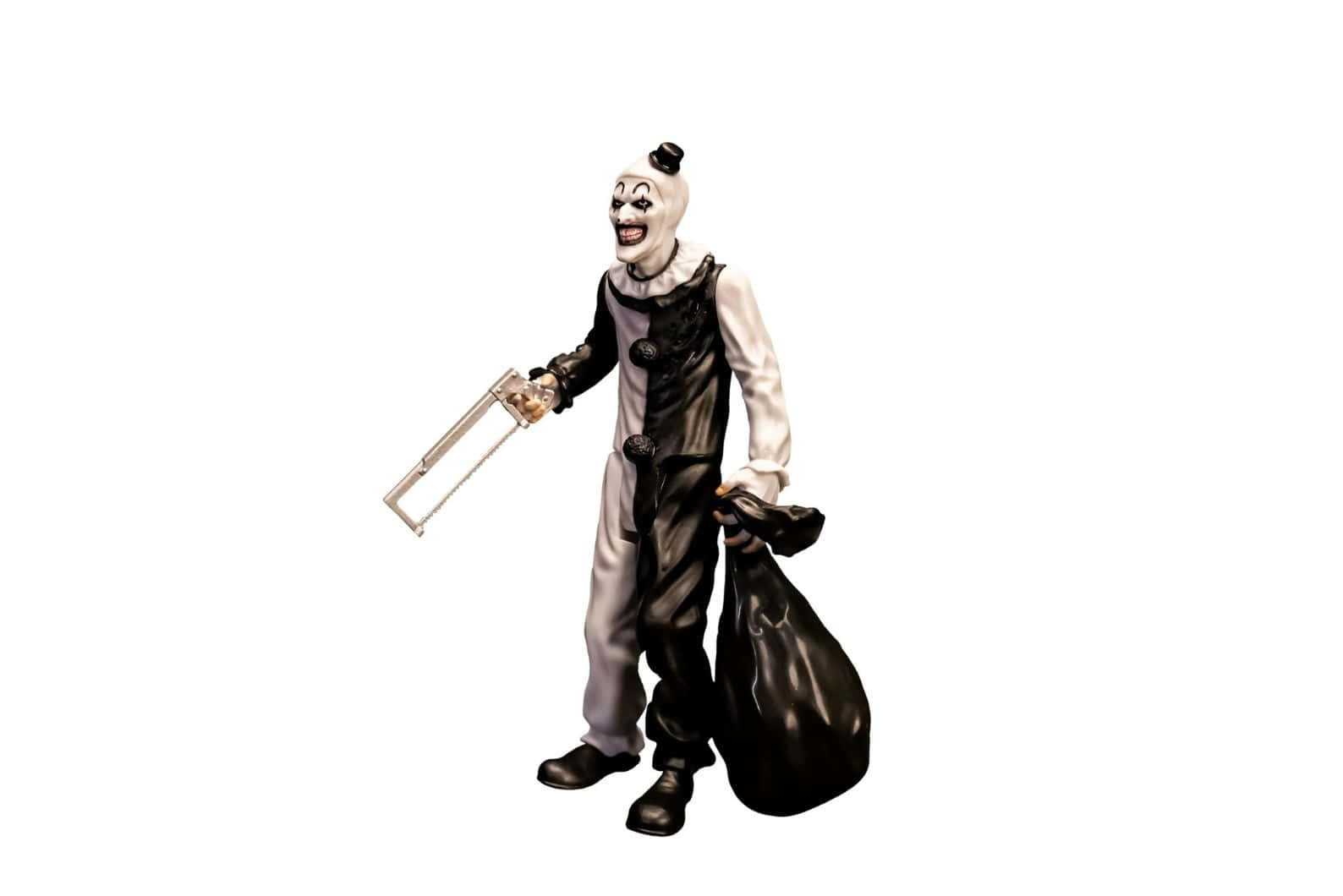 Art The Clown, hacksaw, black sack, HD Desktop Wallpaper