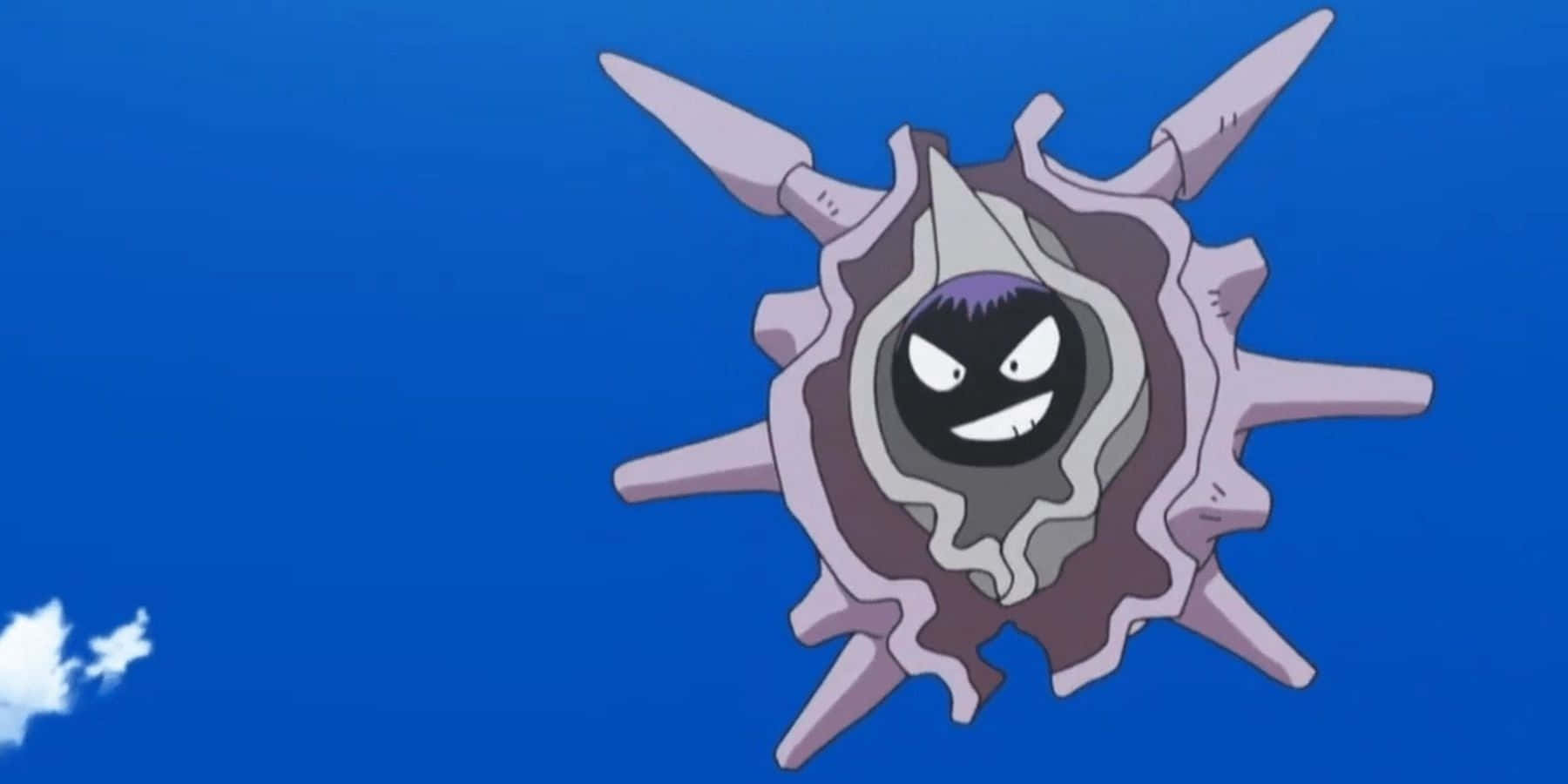 Cloyster, grinning face, spiked shell, HD Desktop Wallpaper
