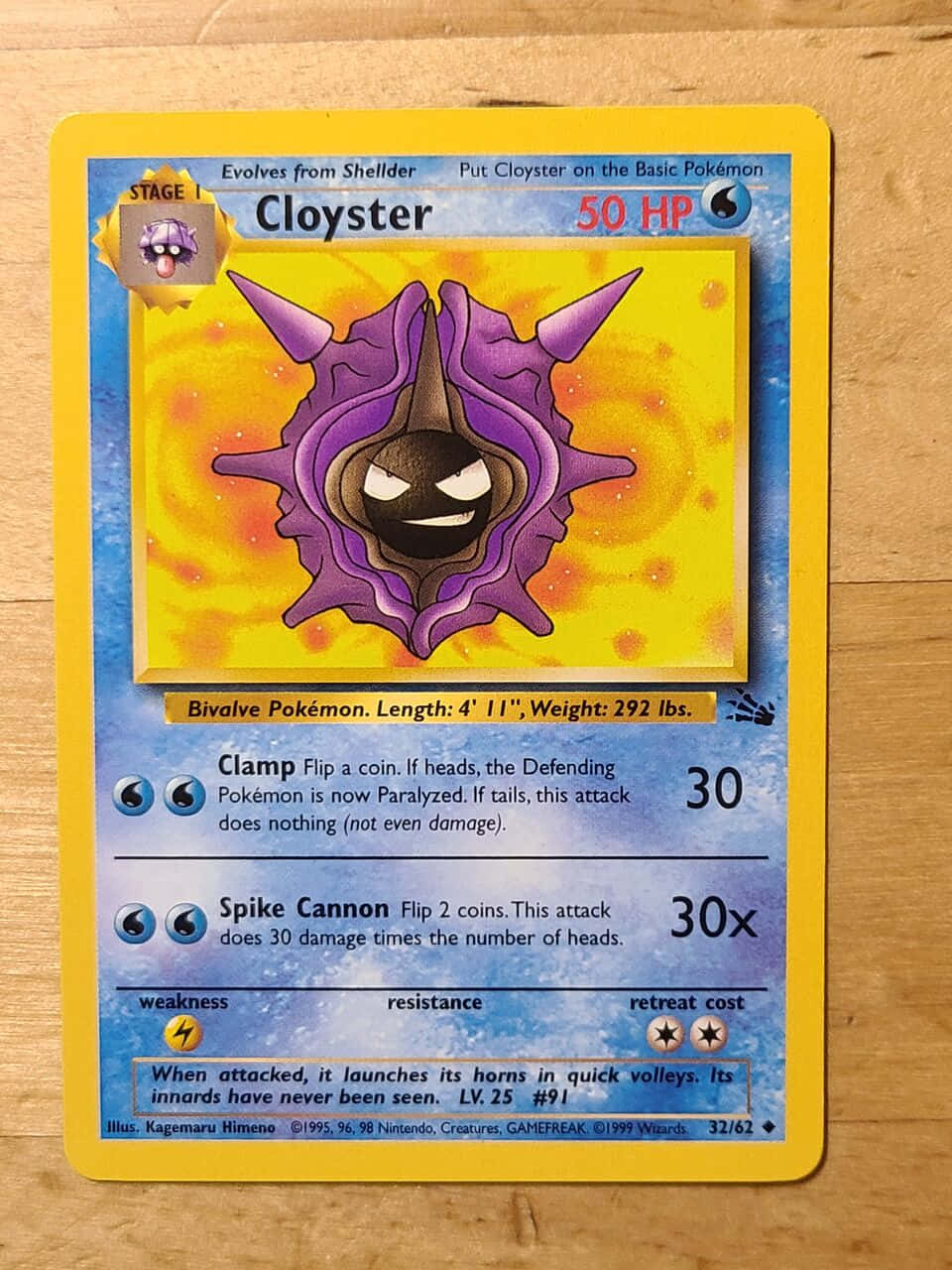 1999, Cloyster, purple horns, HD Phone Wallpaper